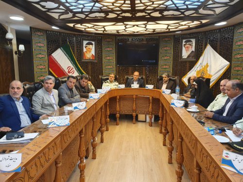 فرمانده نیروی انتظامی استان و هیات همراه در شورای شهر تجلیل شدند