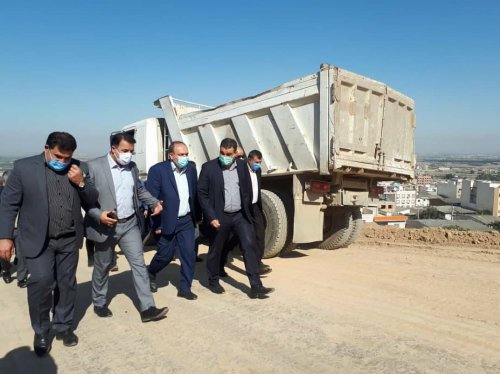 بازدید اعضای شورای اسلامی شهر گرگان از سایت شهربازی