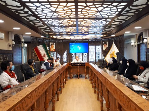 تجلیل از هیات مدیره هلال احمر