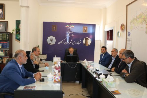 دیدار اعضای شورای اسلامی شهر با فرماندار گرگان