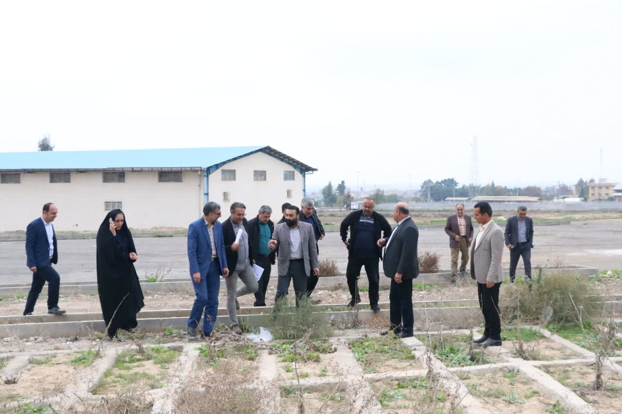بازدید مشترک کمیسیون خدمات شهری و کمیسیون گردشگری عملیات عمرانی آرامستان جدید - 3