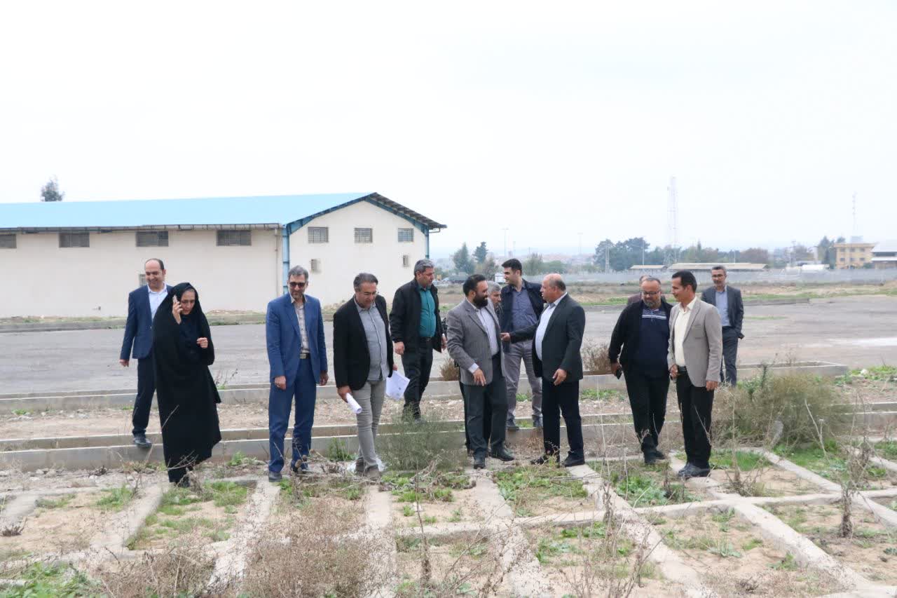بازدید مشترک کمیسیون خدمات شهری و کمیسیون گردشگری عملیات عمرانی آرامستان جدید - 7