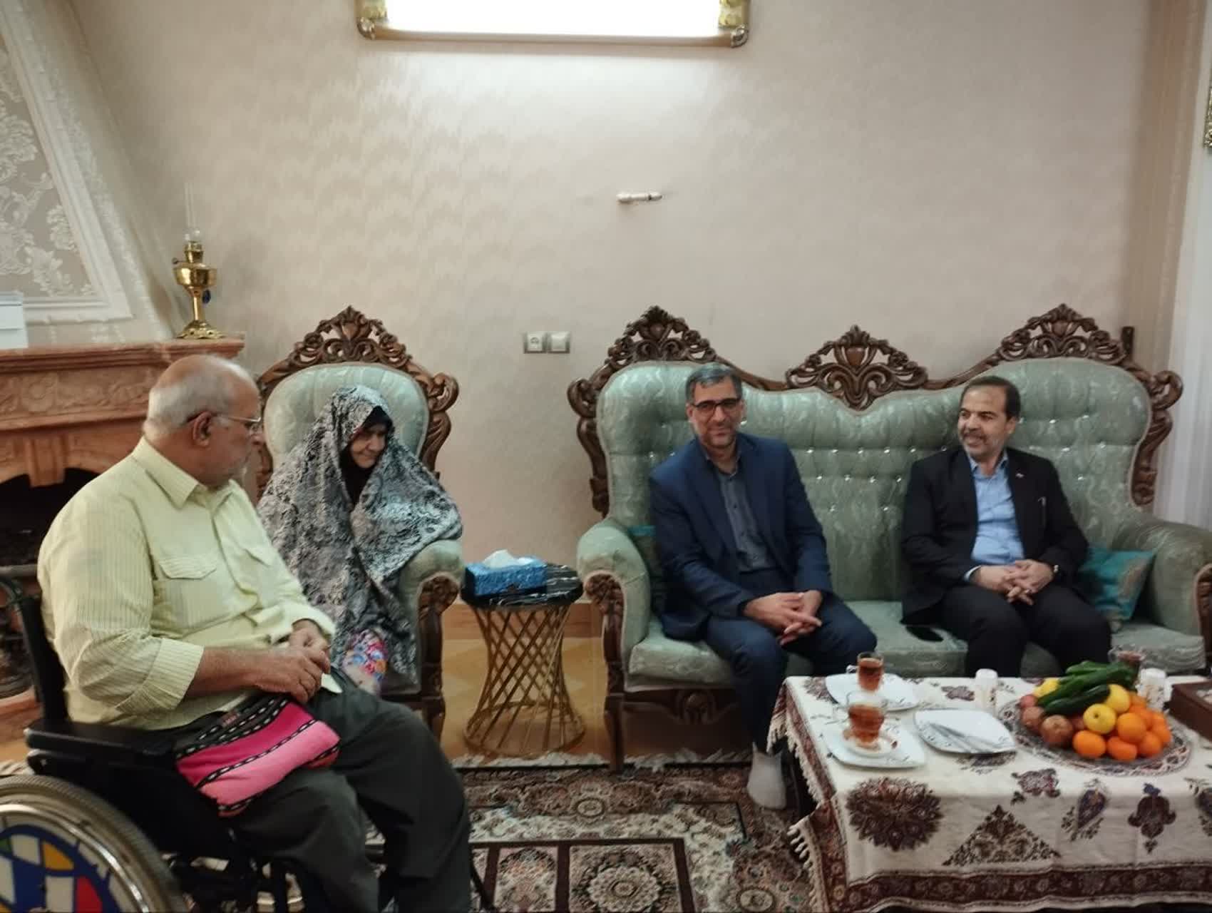 دیدار اعضای شورای اسلامی شهر گرگان با جانبازان - 4