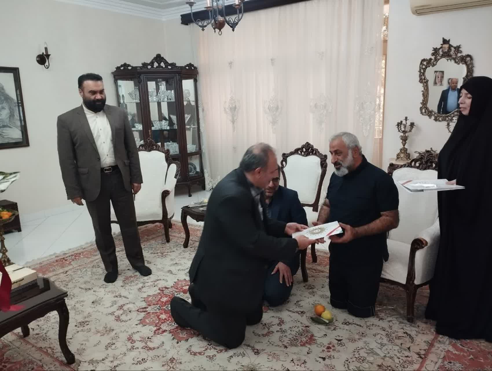 دیدار اعضای شورای اسلامی شهر گرگان با جانبازان - 5