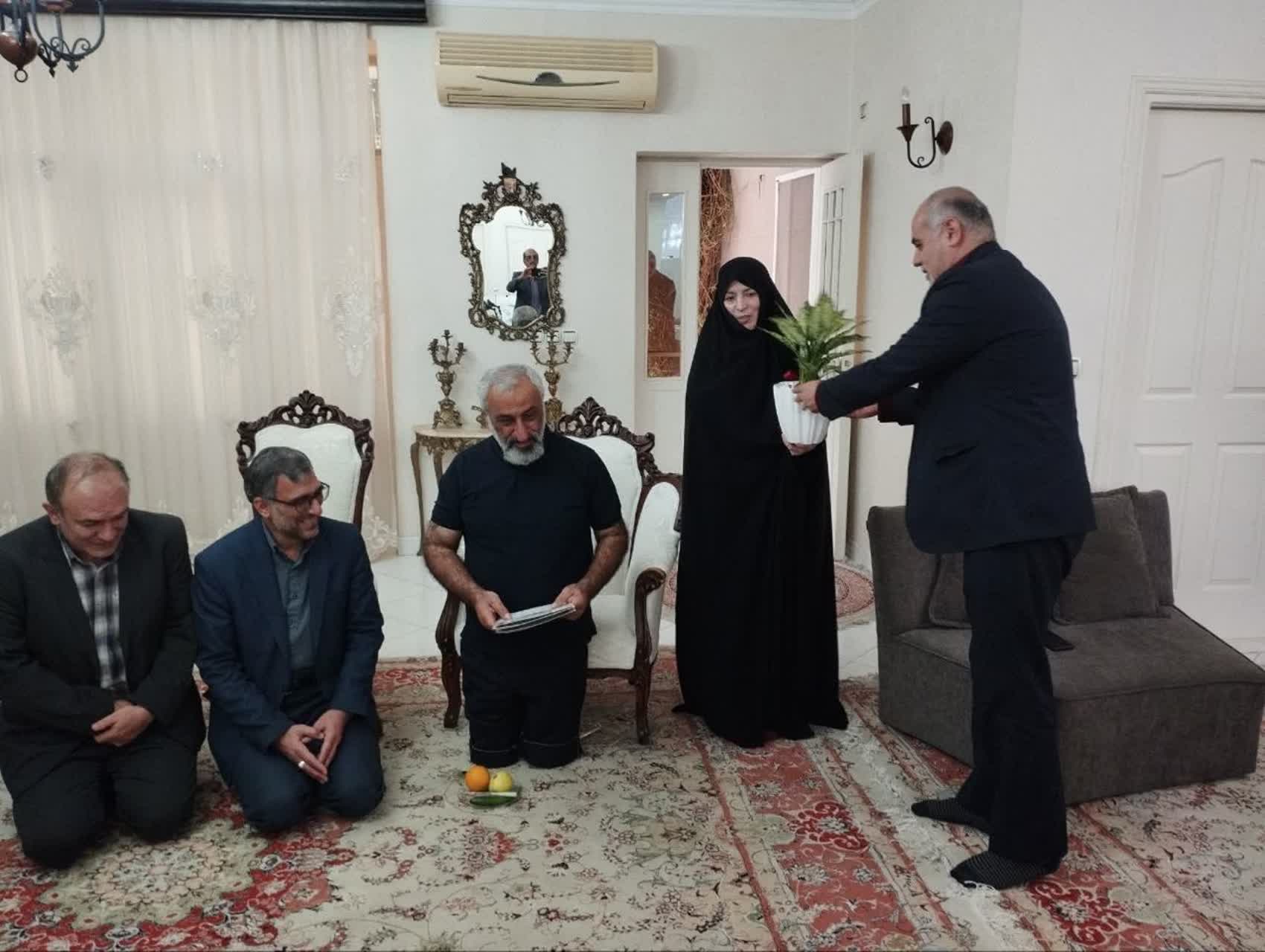 دیدار اعضای شورای اسلامی شهر گرگان با جانبازان - 6