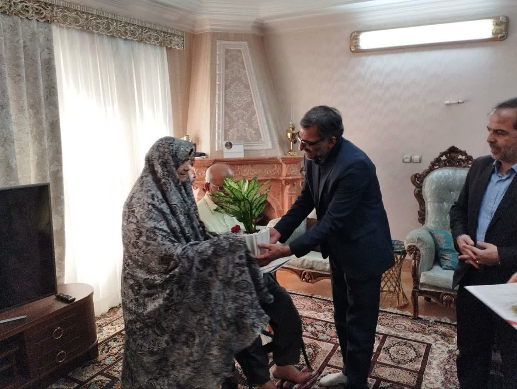 دیدار اعضای شورای اسلامی شهر گرگان با جانبازان - 8