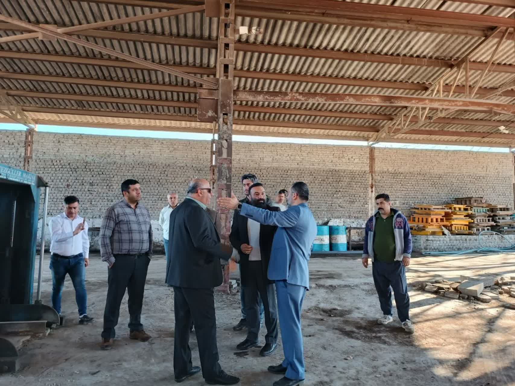 تقدیر دو عضو شورای اسلامی شهر گرگان از بهسازی کارخانه آسفالت شهرداری گرگان - 2