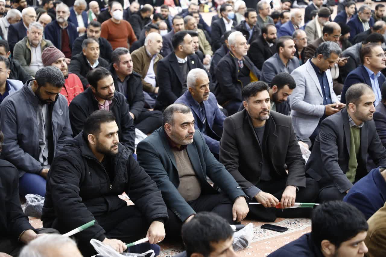 حضور اعضای شورای اسلامی شهر و شهردار گرگان در مراسم گرامیداشت سالروز حماسه مردمی ۹ دی - 3