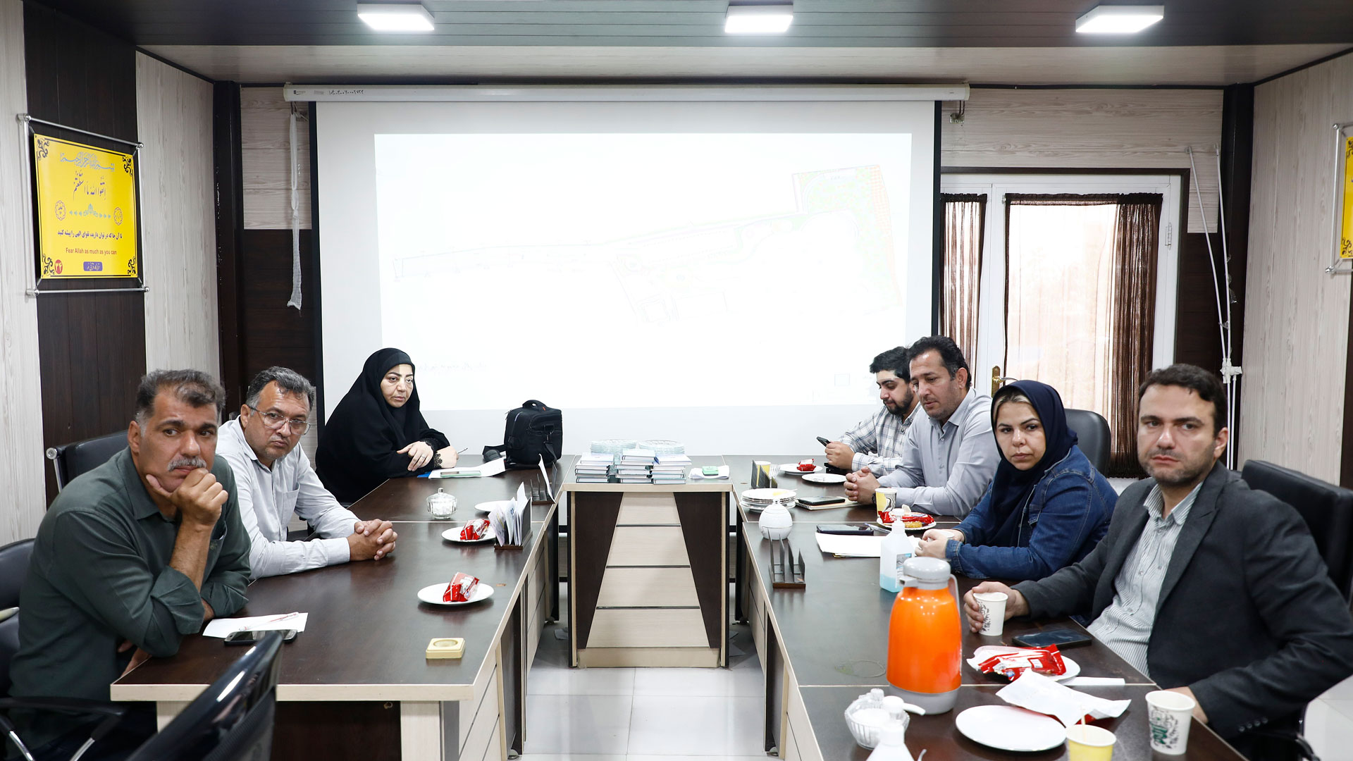 کمیسیون گردشگری شورای شهر گرگان از پروژه بوستان هزارپیچ بازدید و زیرساختهای عمرانی آن را بررسی کرد - 7