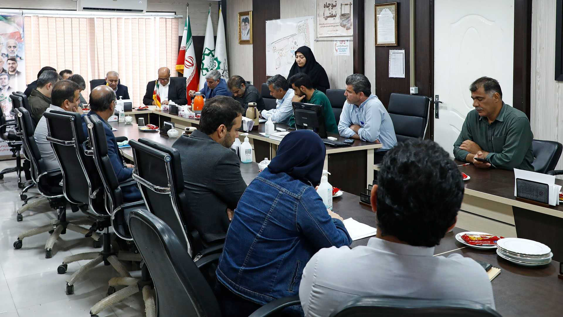 کمیسیون گردشگری شورای شهر گرگان از پروژه بوستان هزارپیچ بازدید و زیرساختهای عمرانی آن را بررسی کرد - 9