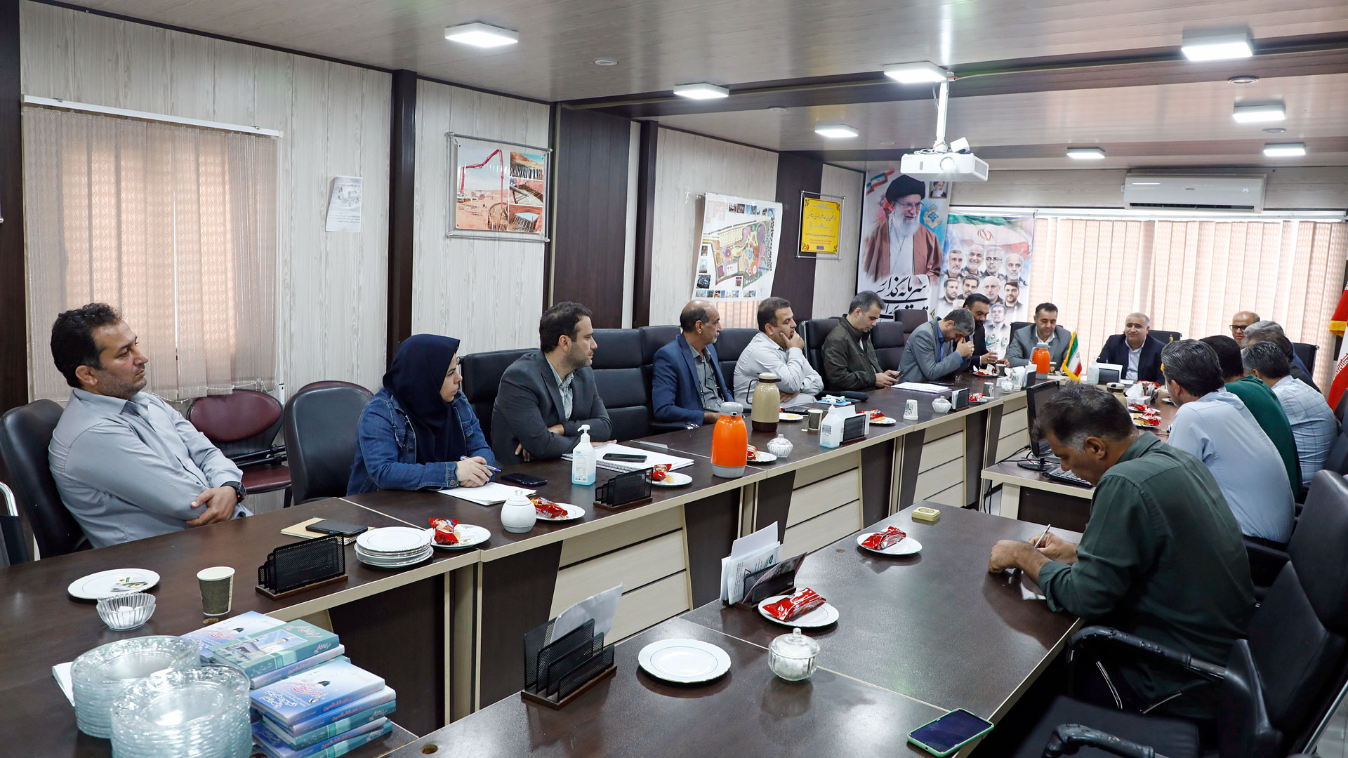 کمیسیون گردشگری شورای شهر گرگان از پروژه بوستان هزارپیچ بازدید و زیرساختهای عمرانی آن را بررسی کرد - 5