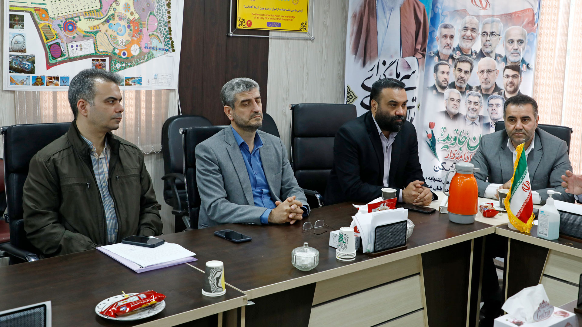 کمیسیون گردشگری شورای شهر گرگان از پروژه بوستان هزارپیچ بازدید و زیرساختهای عمرانی آن را بررسی کرد - 6