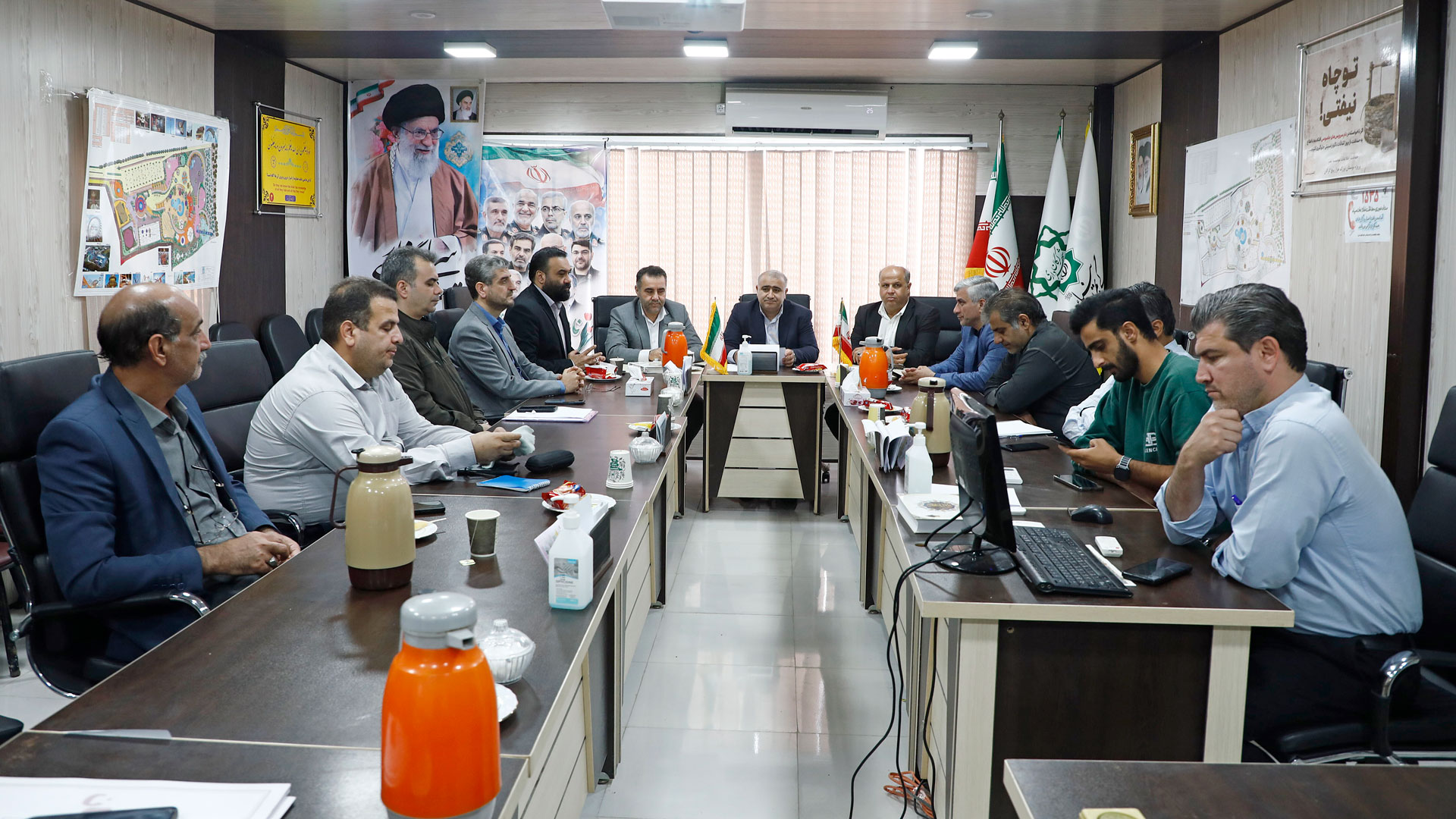 کمیسیون گردشگری شورای شهر گرگان از پروژه بوستان هزارپیچ بازدید و زیرساختهای عمرانی آن را بررسی کرد - 4