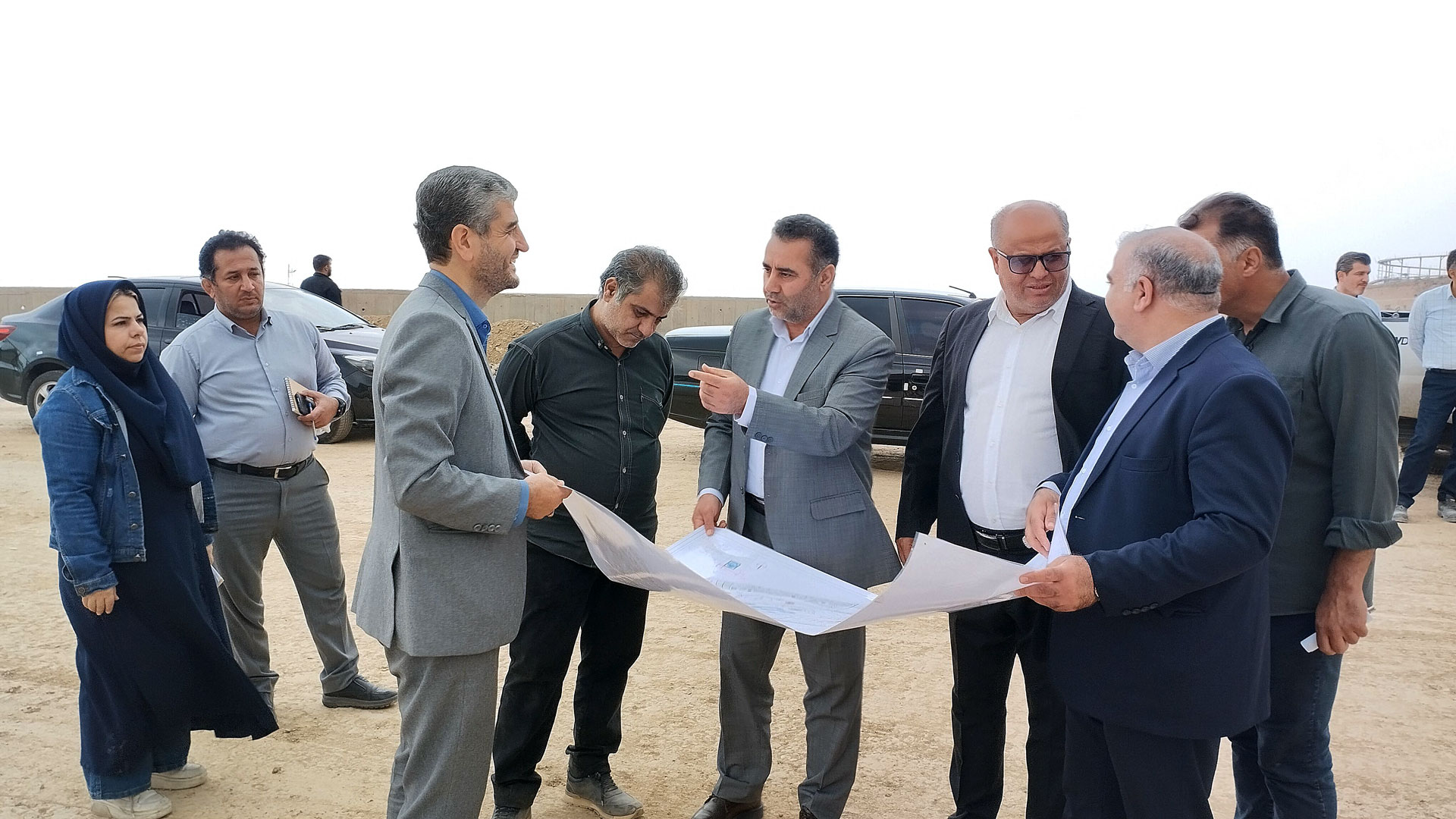 کمیسیون گردشگری شورای شهر گرگان از پروژه بوستان هزارپیچ بازدید و زیرساختهای عمرانی آن را بررسی کرد - 2