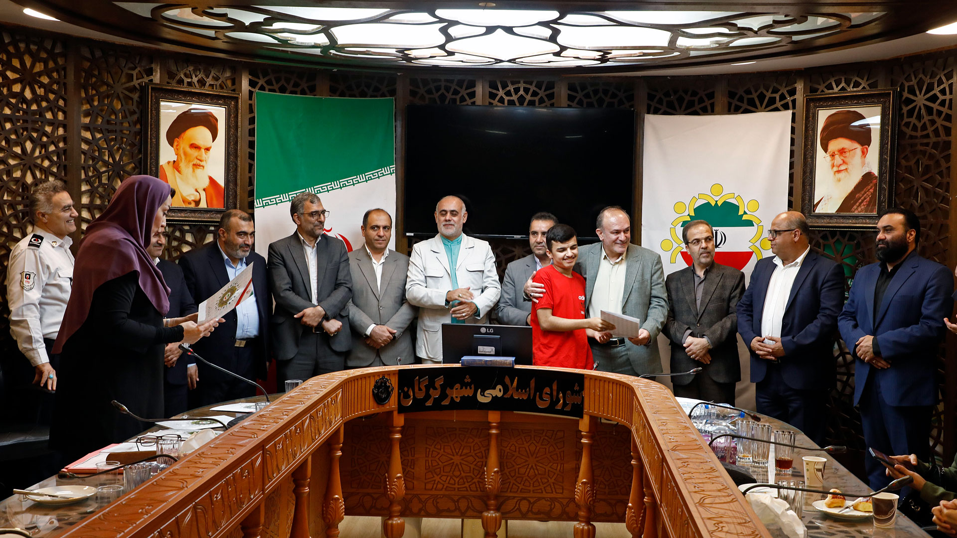 تقدیر از ورزشکاران معلول گرگانی به‌مناسبت روز ملی پارالمپیک در شورای اسلامی شهر گرگان - 16