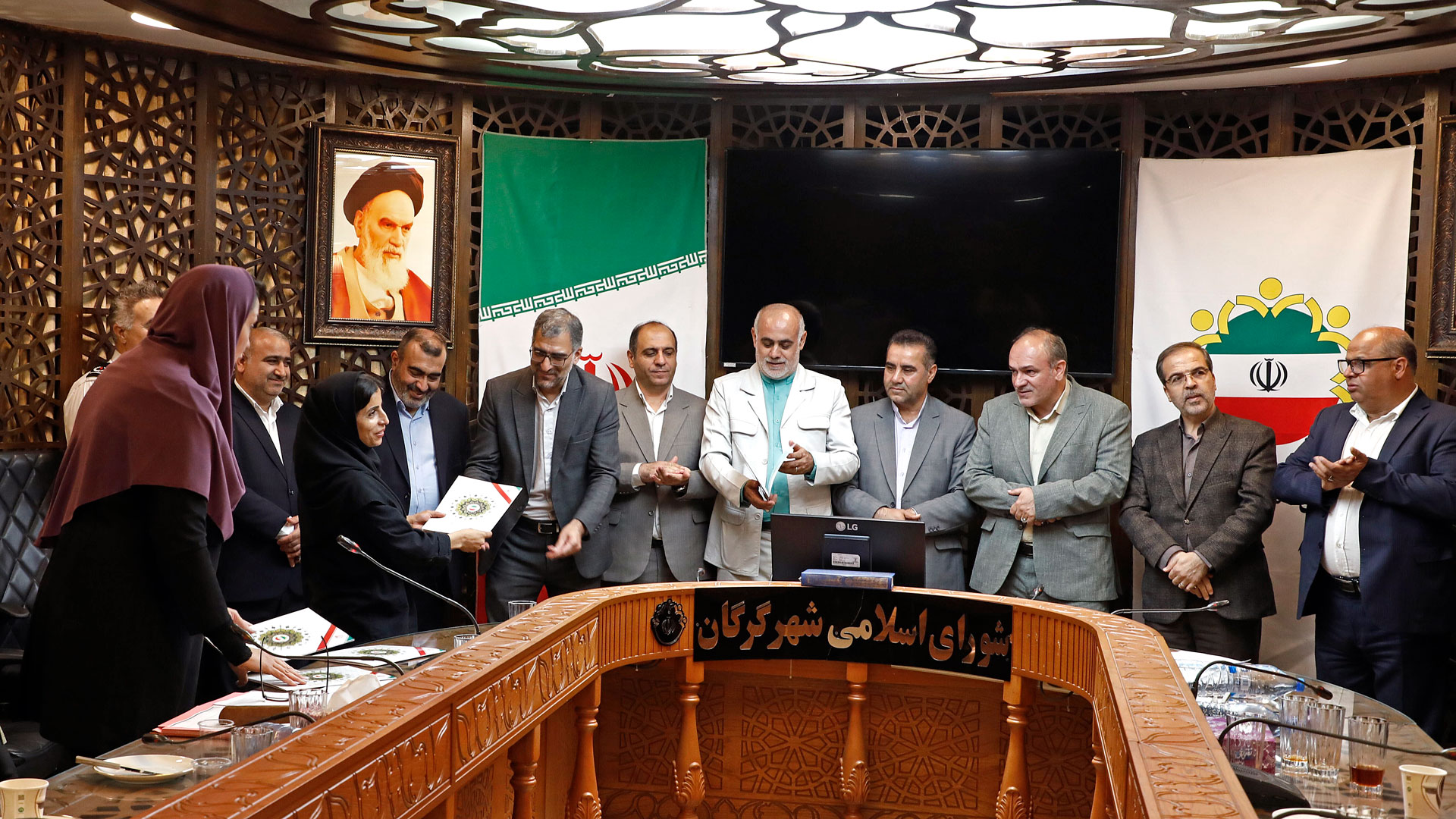 تقدیر از ورزشکاران معلول گرگانی به‌مناسبت روز ملی پارالمپیک در شورای اسلامی شهر گرگان - 22