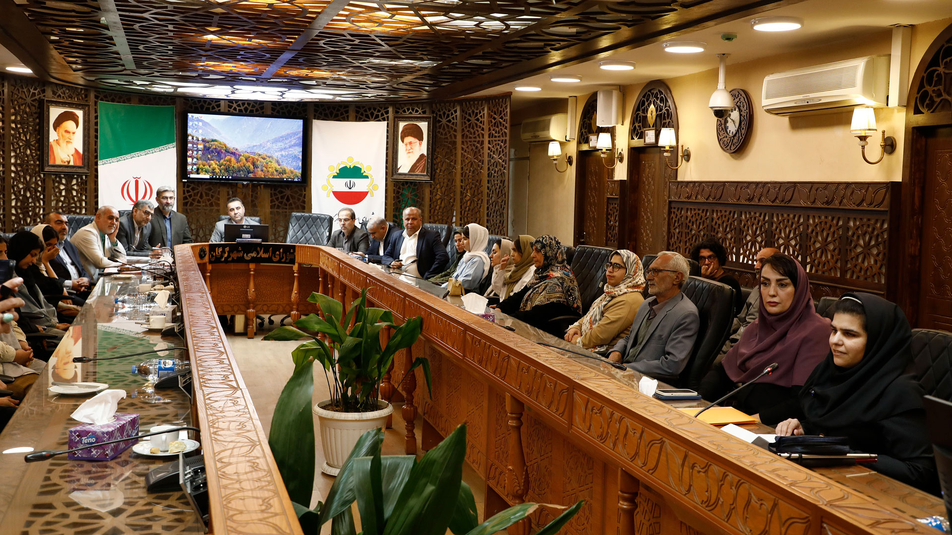 تقدیر از ورزشکاران معلول گرگانی به‌مناسبت روز ملی پارالمپیک در شورای اسلامی شهر گرگان - 7