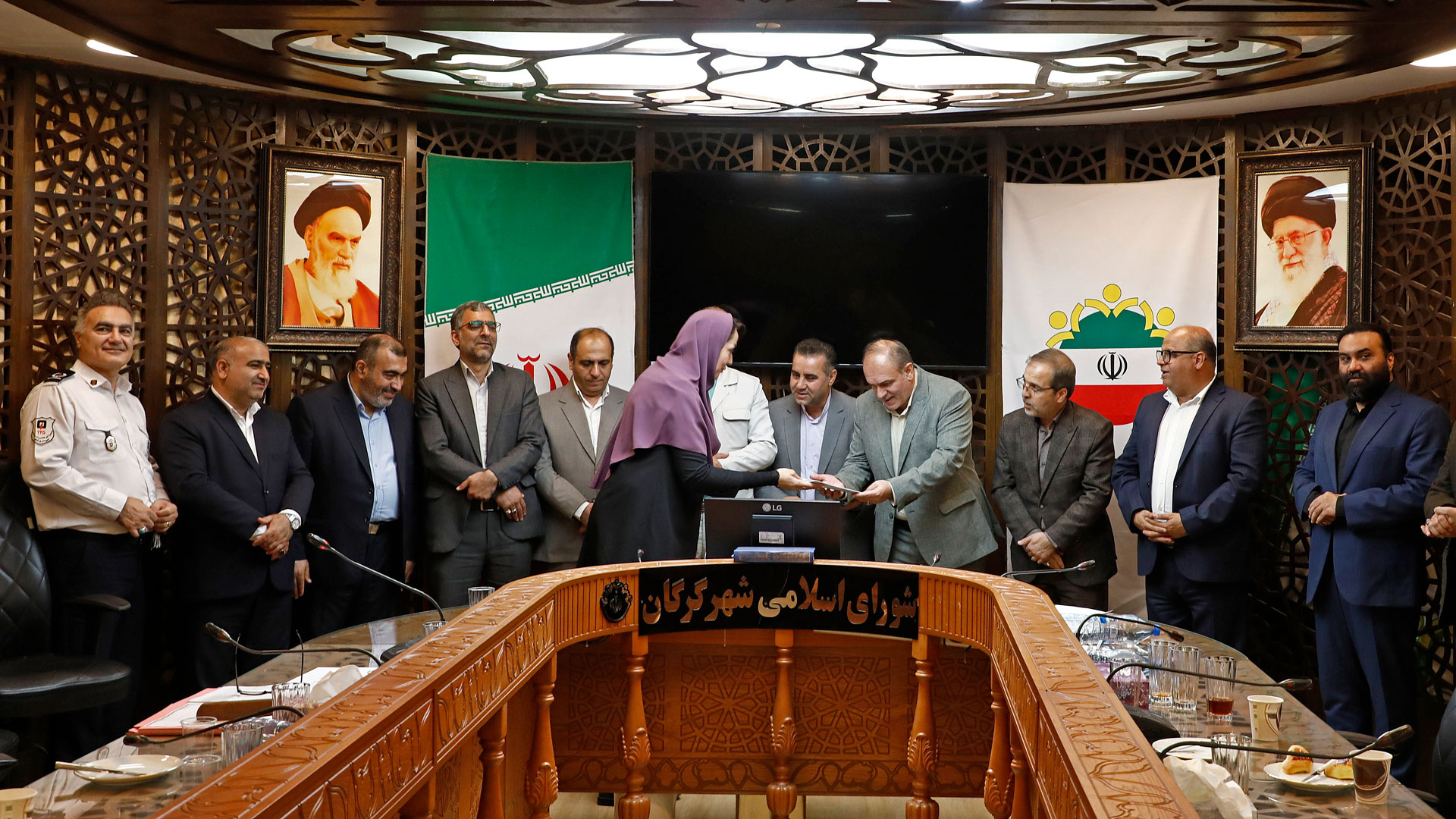 تقدیر از ورزشکاران معلول گرگانی به‌مناسبت روز ملی پارالمپیک در شورای اسلامی شهر گرگان - 9