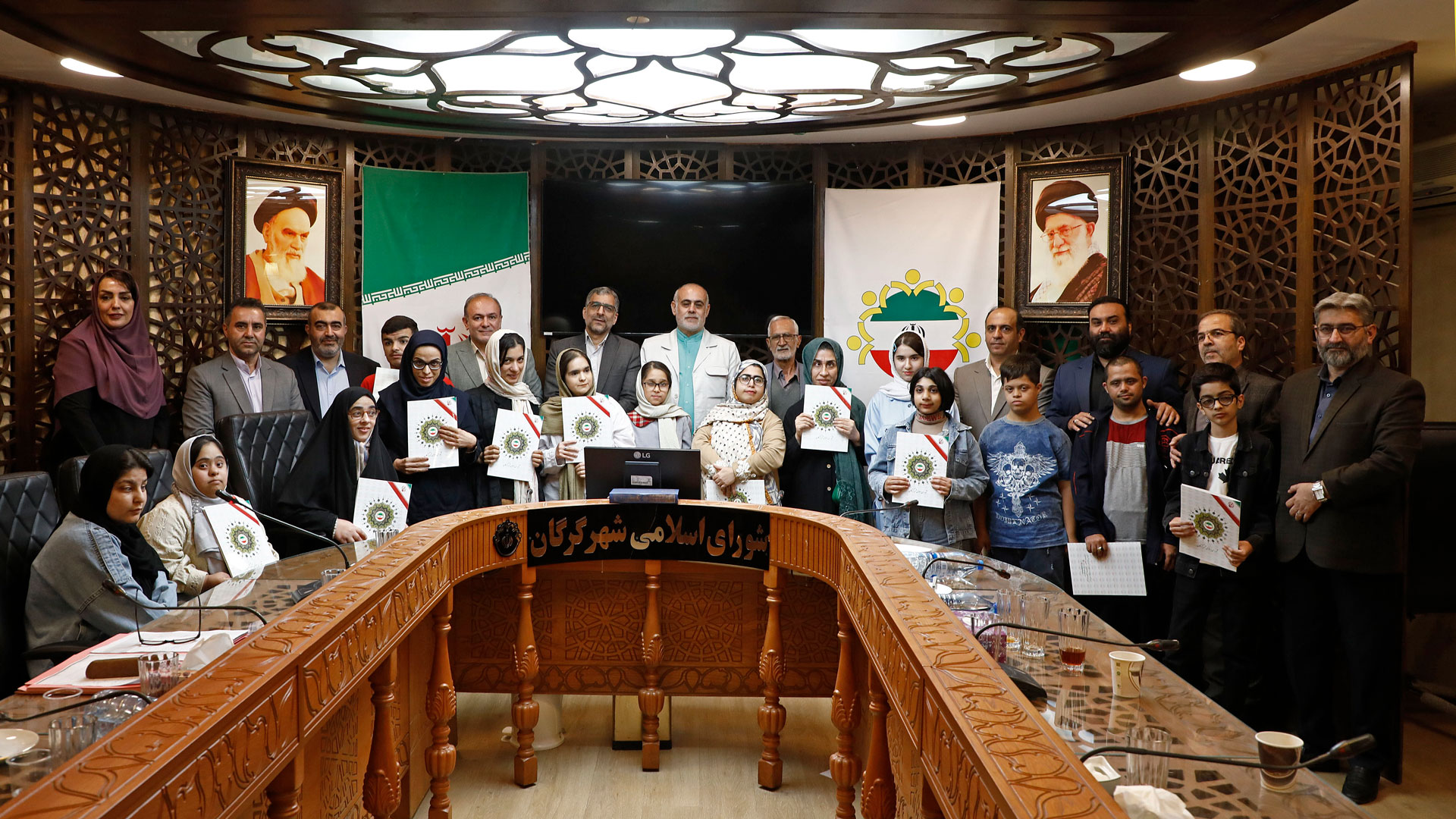 تقدیر از ورزشکاران معلول گرگانی به‌مناسبت روز ملی پارالمپیک در شورای اسلامی شهر گرگان - 10