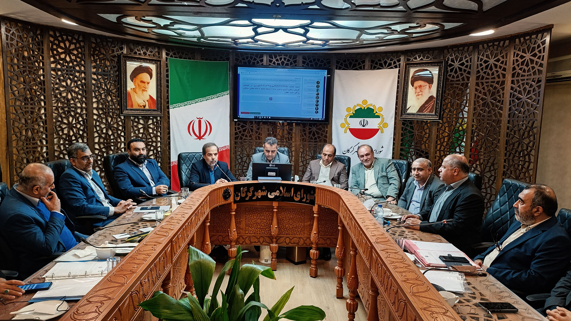 سیصد و بیستمین جلسه شورای اسلامی شهر گرگان - 2