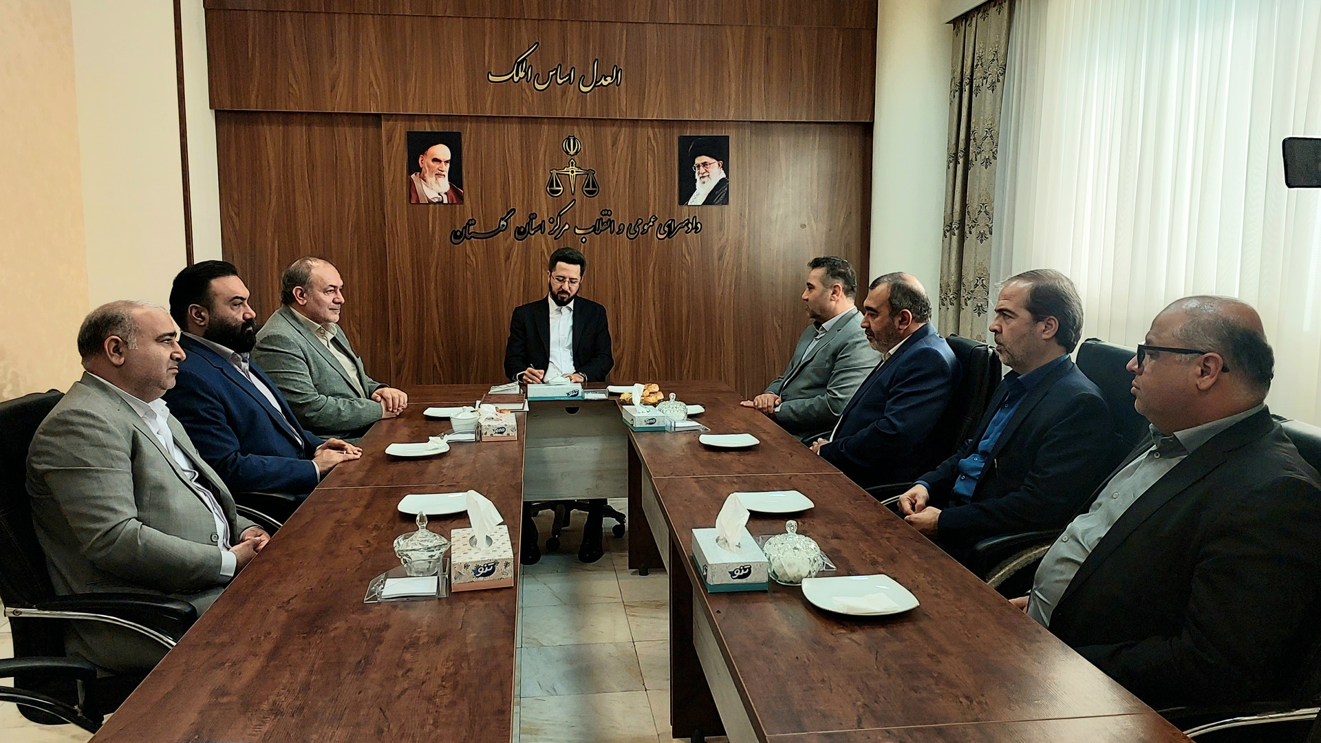 دیدار اعضای شورای شهر گرگان با دادستان جدید استان گلستان برای تقویت همکاری در امور شهری - 2