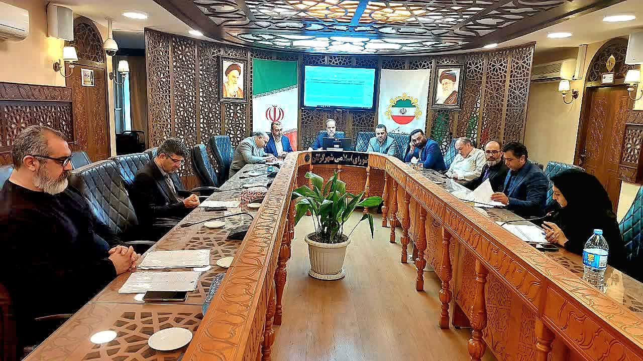 بررسی عملکرد مالی شهرداری و لوایح مهم در کمیسیون برنامه و بودجه شورای شهر گرگان - 2