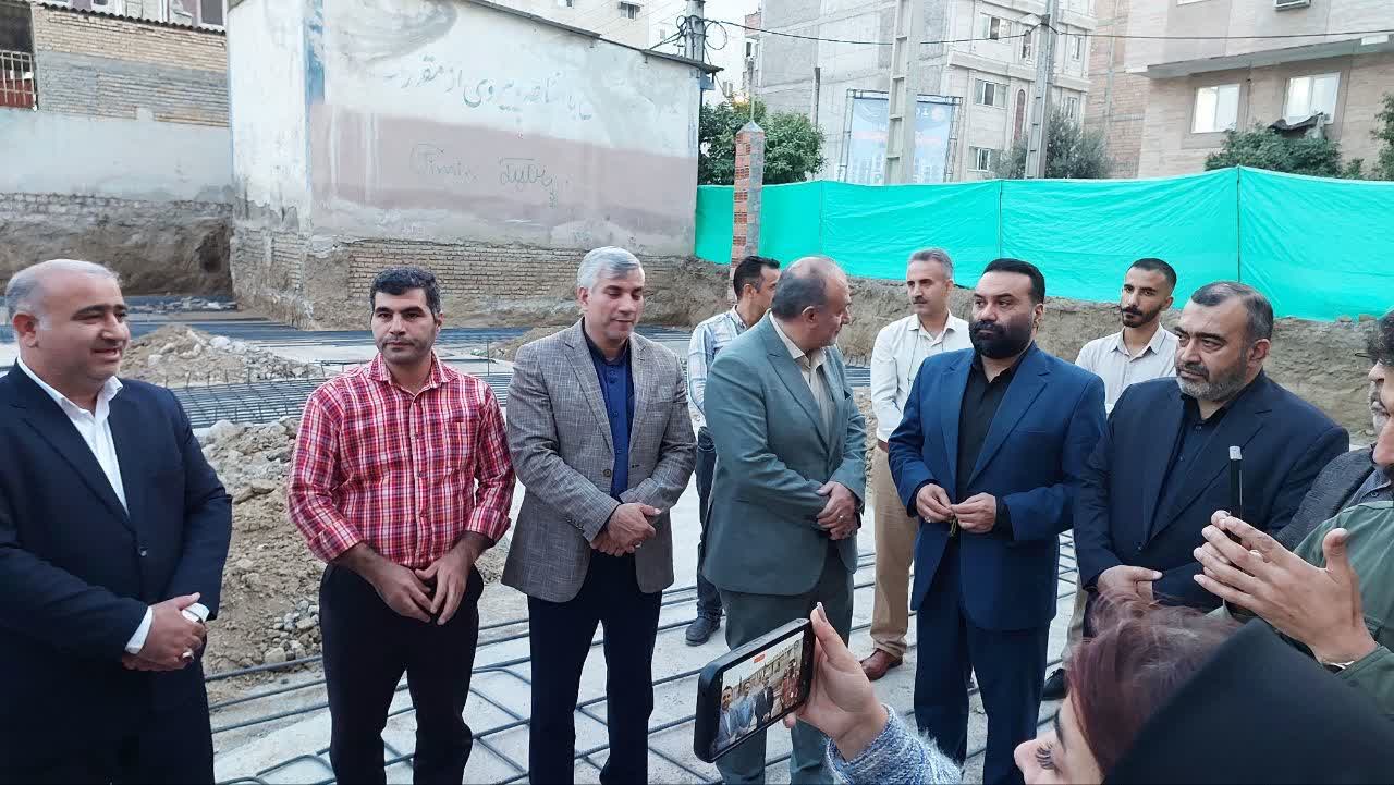 آغاز پروژه سرمایه‌گذاری ۴۸ واحدی مشارکتی شهرداری گرگان اجرایی شد - 3
