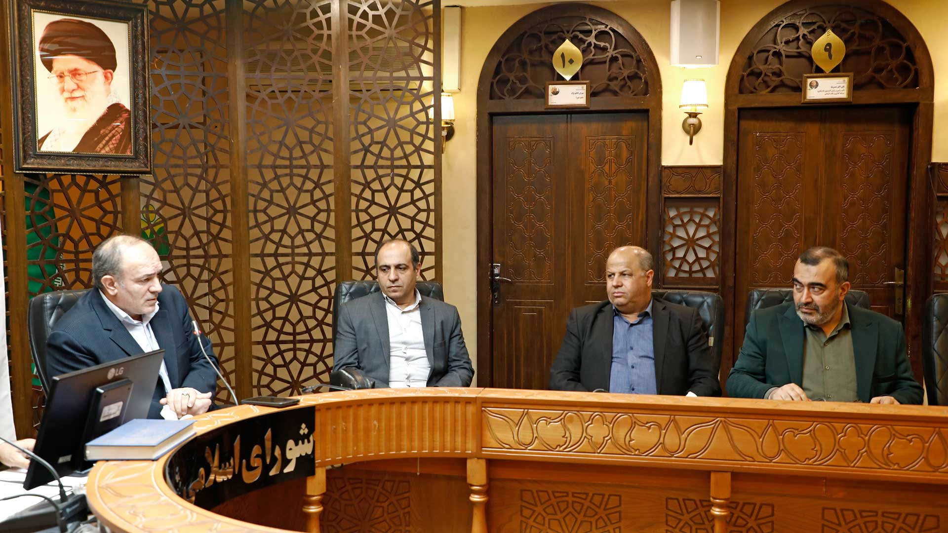 بررسی لوایح عمرانی و مالی در سیصد و بیست و پنجمین جلسه فوق‌العاده شورای شهر گرگان - 9