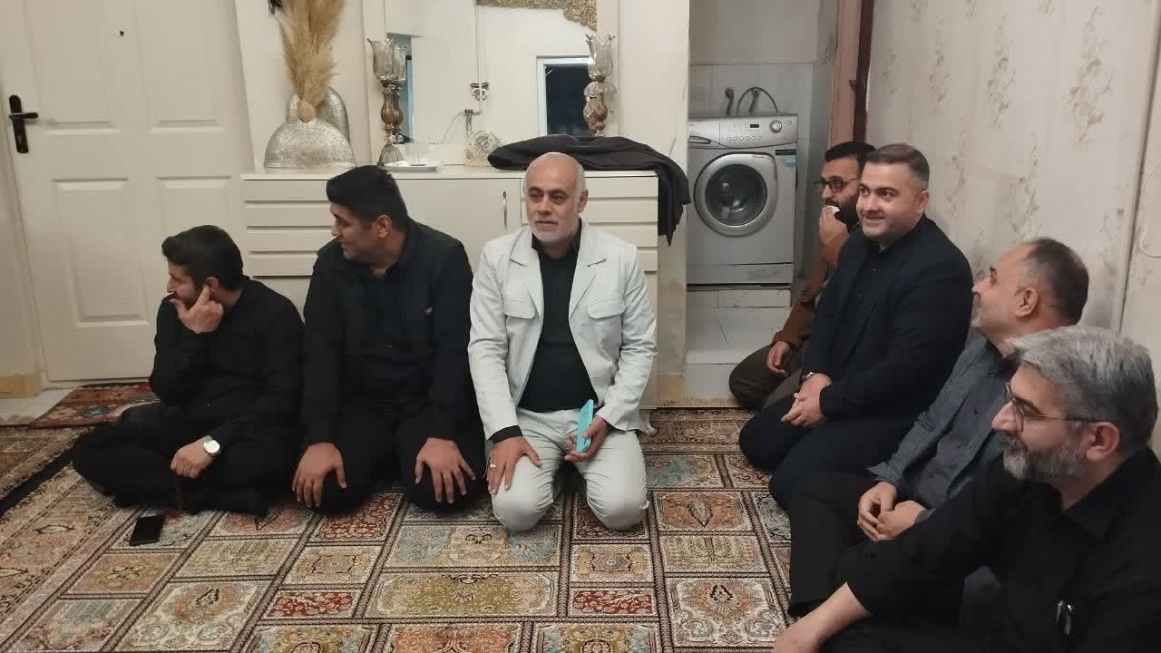 حضور رئیس و اعضای شورای اسلامی شهر گرگان در مراسم شام غریبان حضرت زهرا(س) - 2