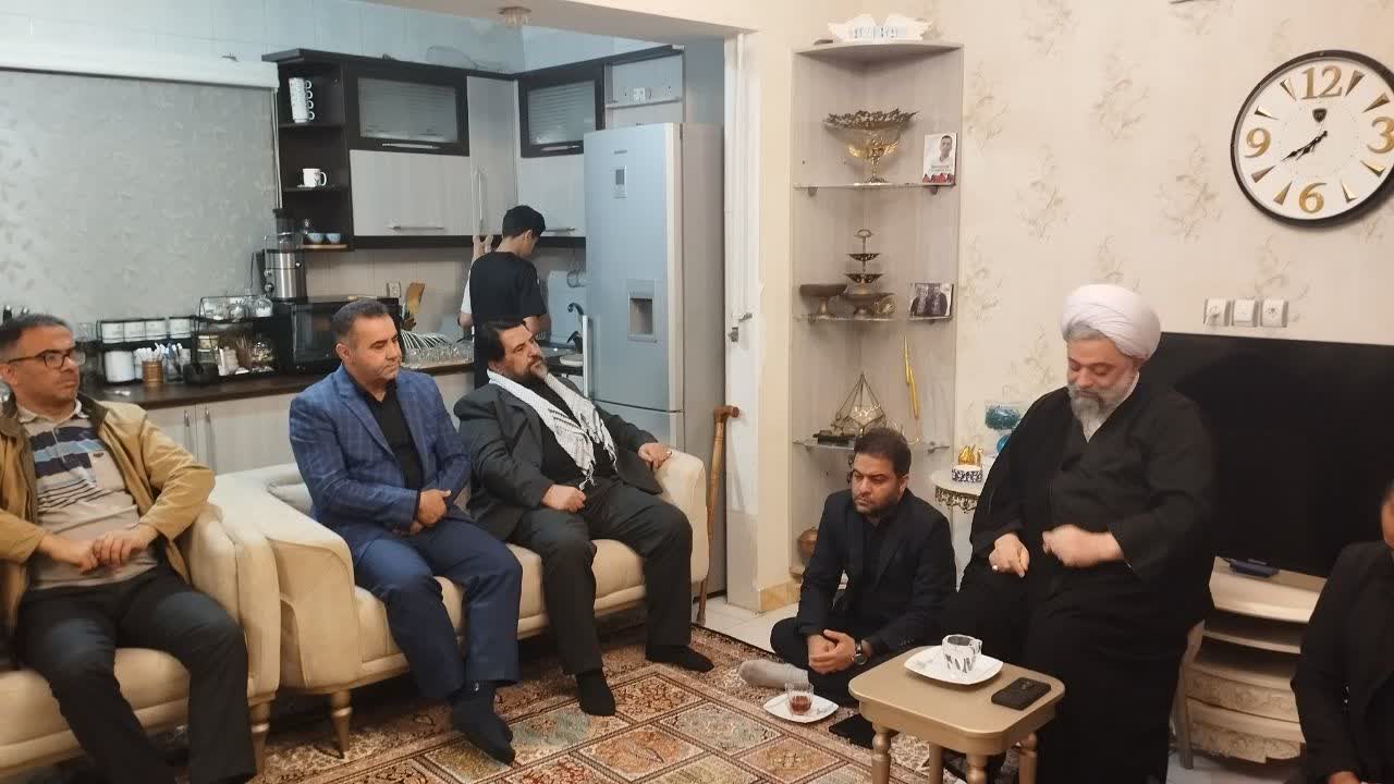 حضور رئیس و اعضای شورای اسلامی شهر گرگان در مراسم شام غریبان حضرت زهرا(س) - 7