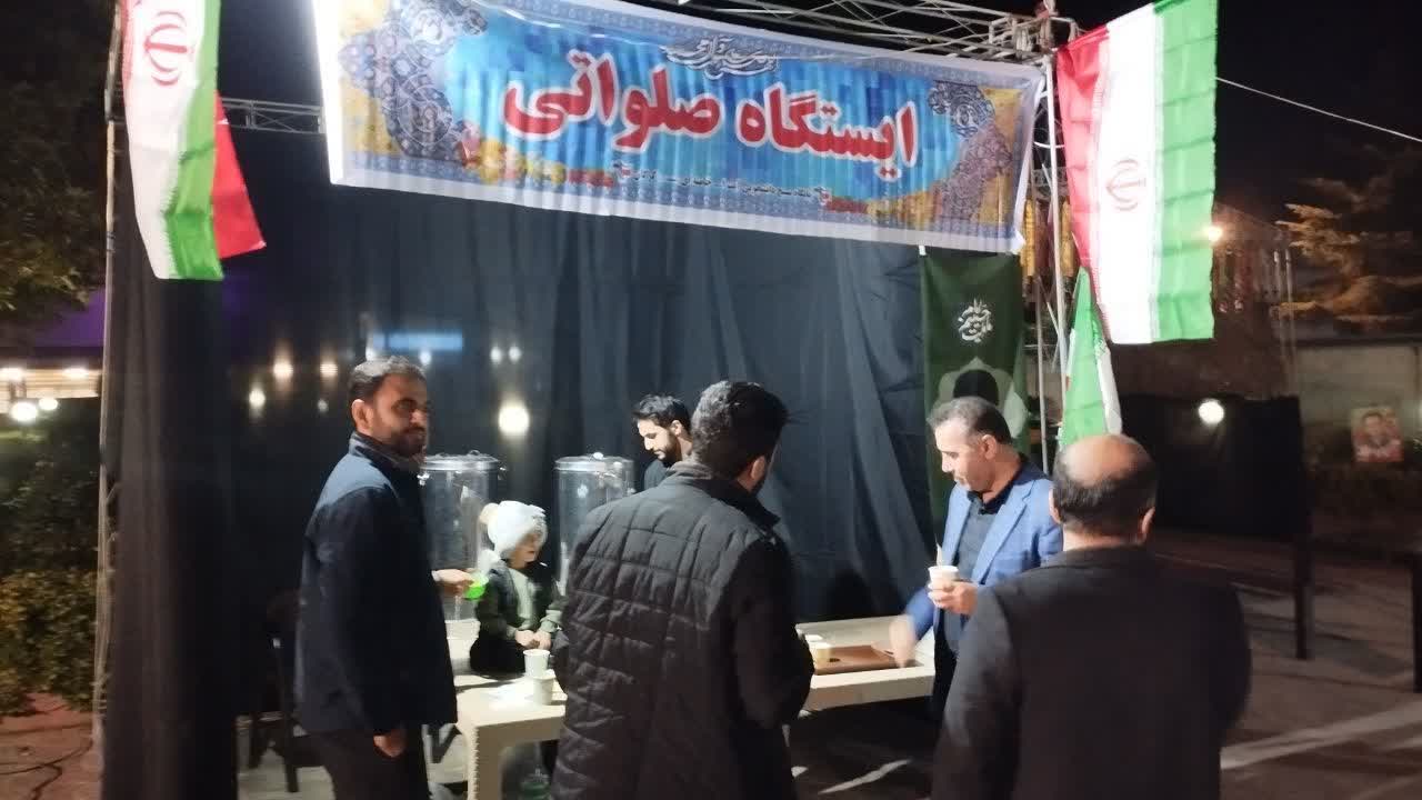 حضور رئیس و اعضای شورای اسلامی شهر گرگان در مراسم شام غریبان حضرت زهرا(س) - 6