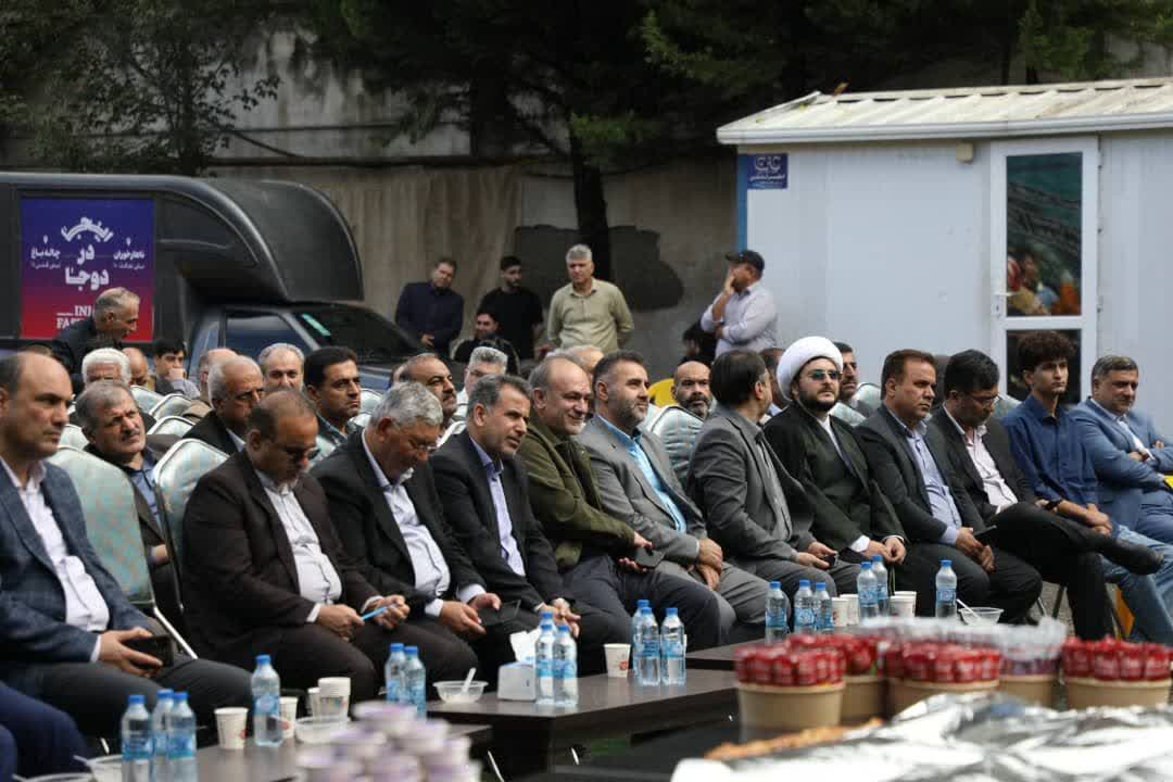 حضور رئیس و اعضای شورای اسلامی شهر گرگان در جشنواره آبزیان و رونمایی از بزرگ‌ترین پیتزای ایران - 2