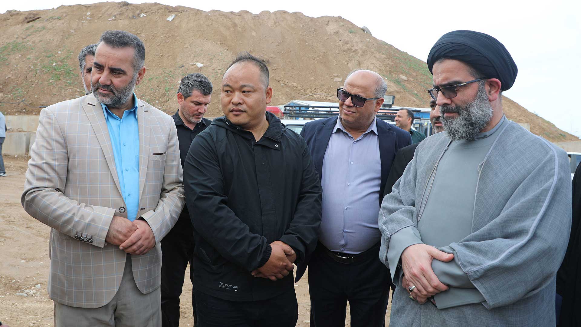 شورای شهر گرگان و نماینده مجلس خبرگان از پروژه دهکده شهربازی مدرن بازدید کردند - 3