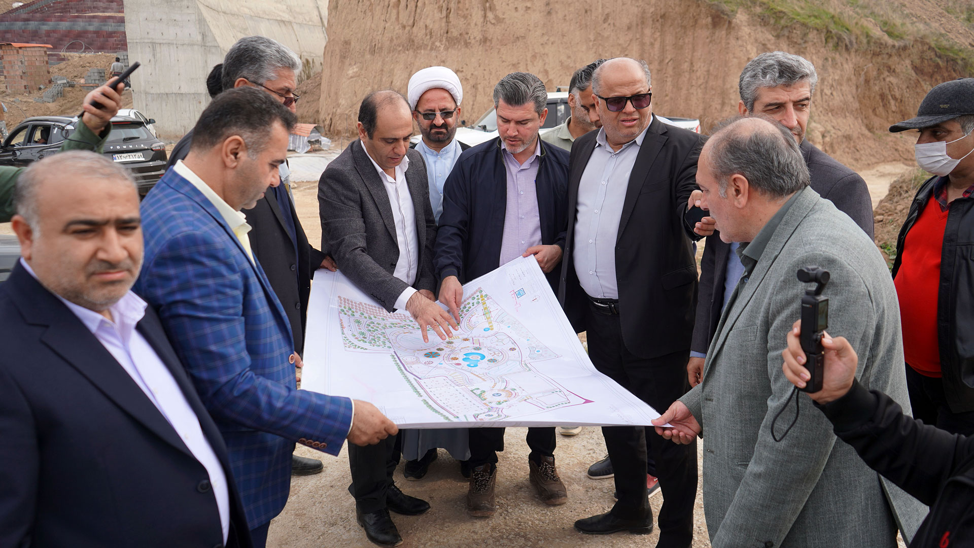 بازدید سنگدوینی از پروژه دهکده گردشگری هزارپیچ گرگان - 10