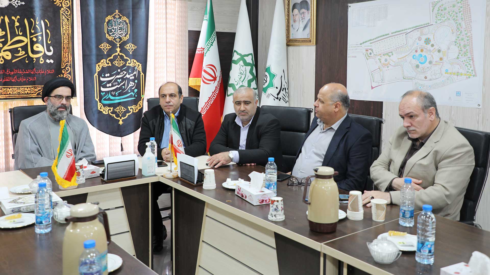 شورای شهر گرگان و نماینده مجلس خبرگان از پروژه دهکده شهربازی مدرن بازدید کردند - 2