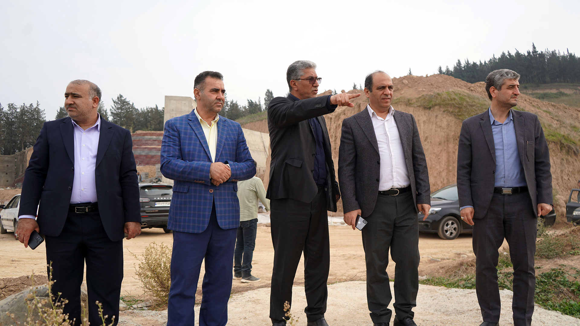 بازدید سنگدوینی از پروژه دهکده گردشگری هزارپیچ گرگان - 9