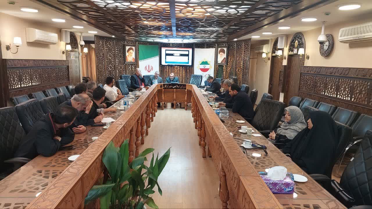 برگزاری نشست کمیسیون فرهنگی شورای اسلامی شهر گرگان با محوریت برنامه‌های ایام فاطمیه - 3