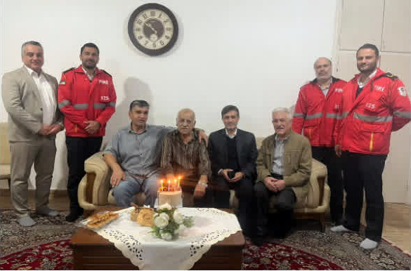 دیدار رئیس سازمان آتش‌نشانی گرگان با جمعی از بازنشستگان این سازمان