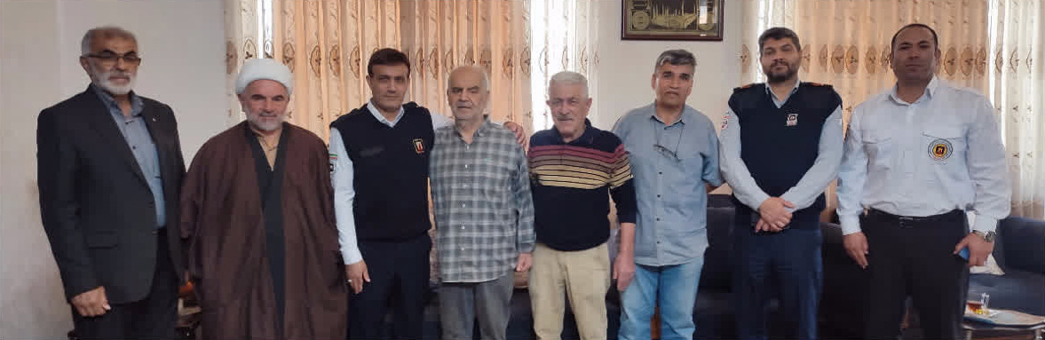 دیدار رئیس سازمان آتش‌نشانی گرگان با جمعی از بازنشستگان این سازمان - 3