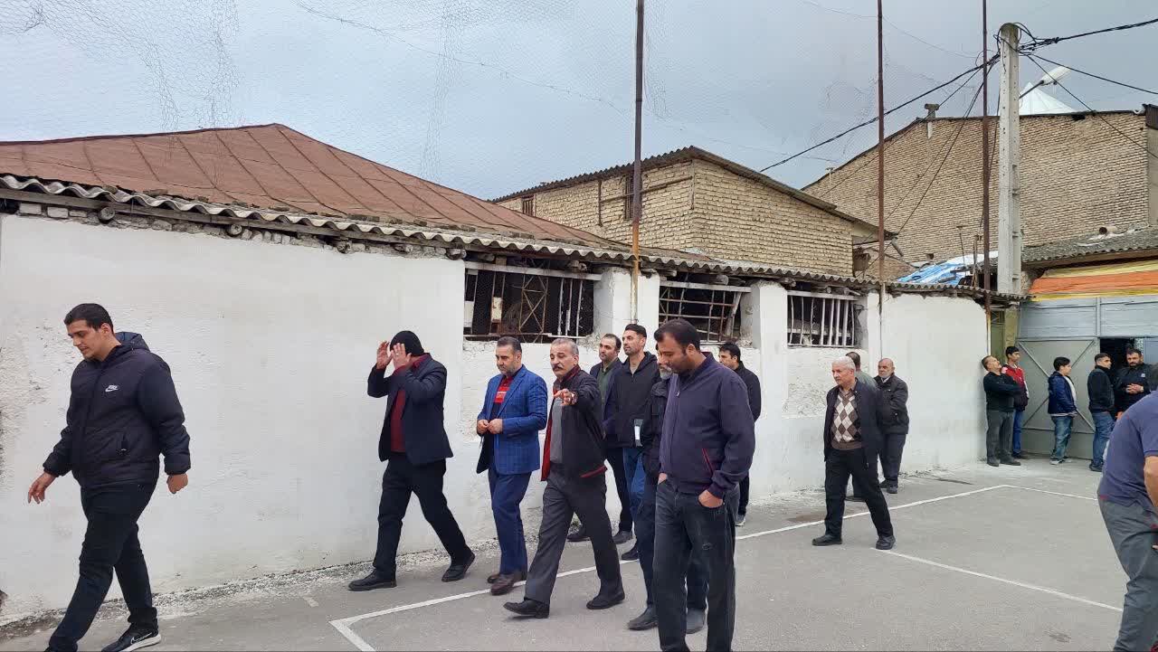 بازدید میدانی کمیته ورزش شورای شهر گرگان از زورخانه و زمین والیبال مشعل - 4