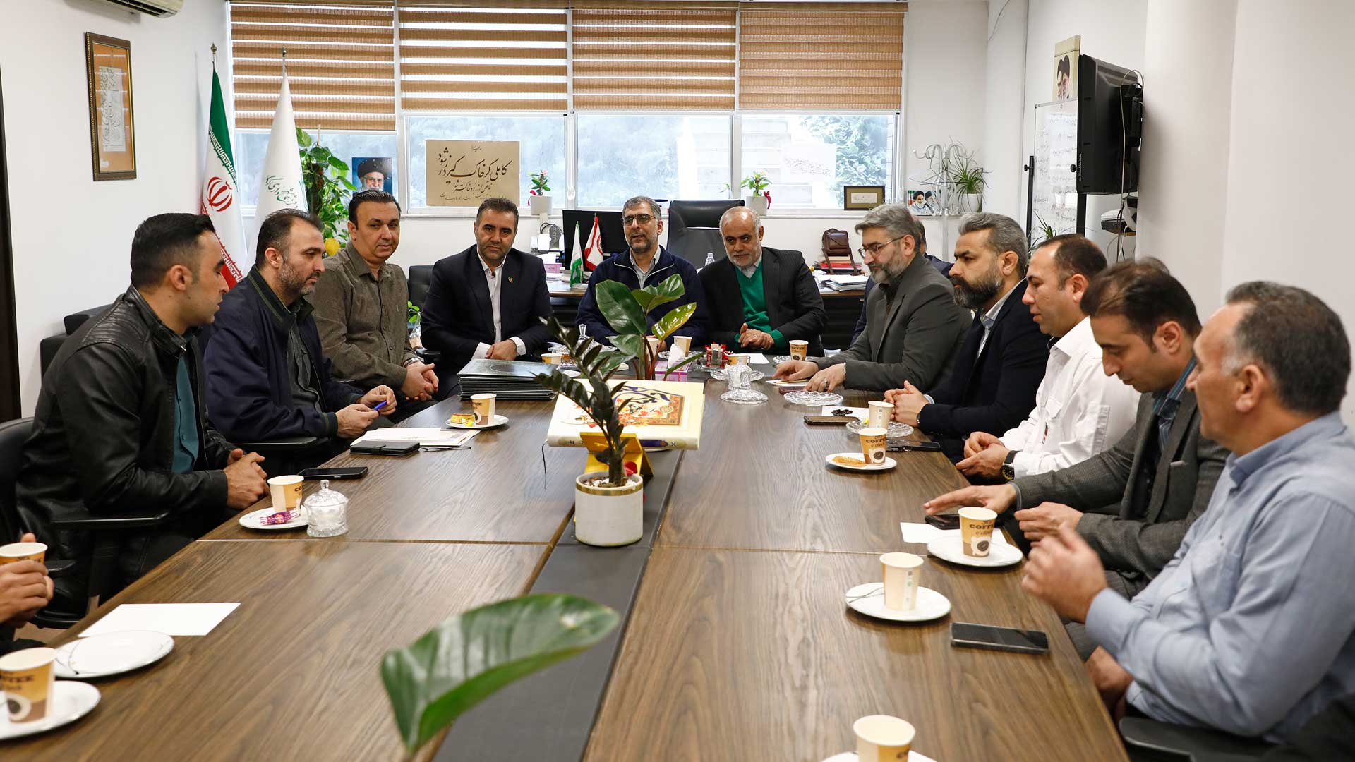 نوزدهمین جلسه کمیته ورزش شورای اسلامی شهر گرگان به ریاست حجت مقسم برگزار شد. - 4