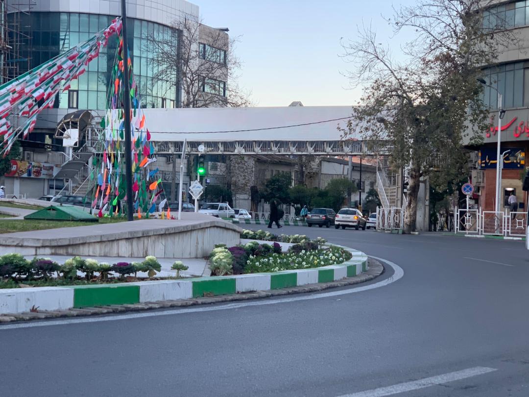 پل هوایی میدان ولیعصر(عج) گرگان از چهره شهر حذف شد - 2