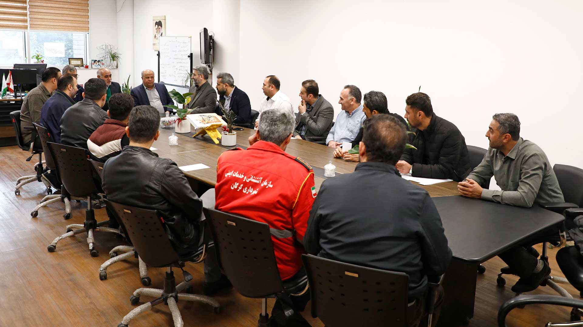 نوزدهمین جلسه کمیته ورزش شورای اسلامی شهر گرگان به ریاست حجت مقسم برگزار شد. - 3