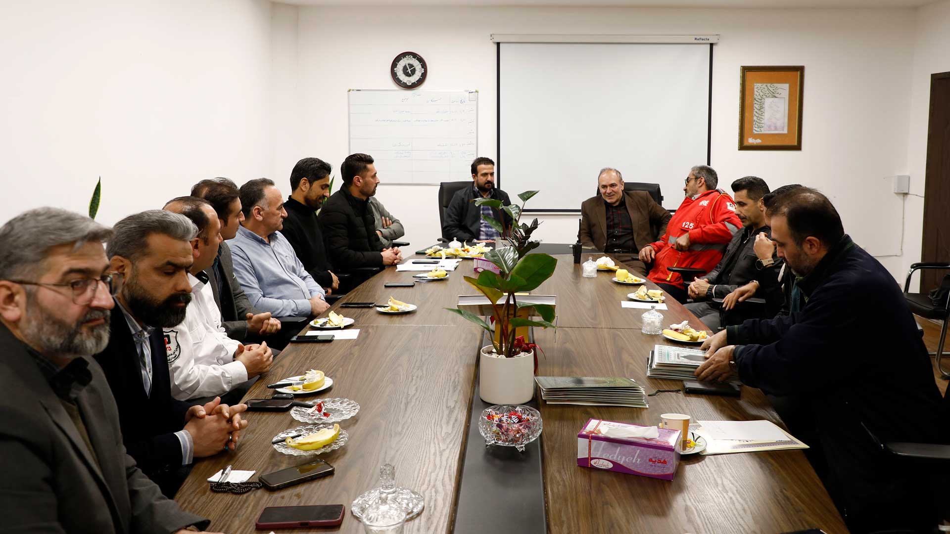 نوزدهمین جلسه کمیته ورزش شورای اسلامی شهر گرگان به ریاست حجت مقسم برگزار شد. - 7