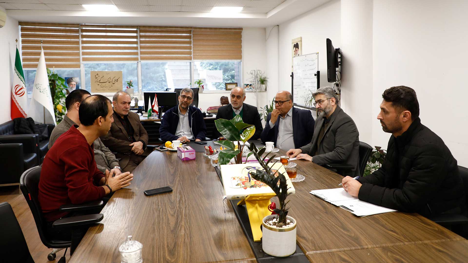 نوزدهمین جلسه کمیته ورزش شورای اسلامی شهر گرگان به ریاست حجت مقسم برگزار شد. - 6