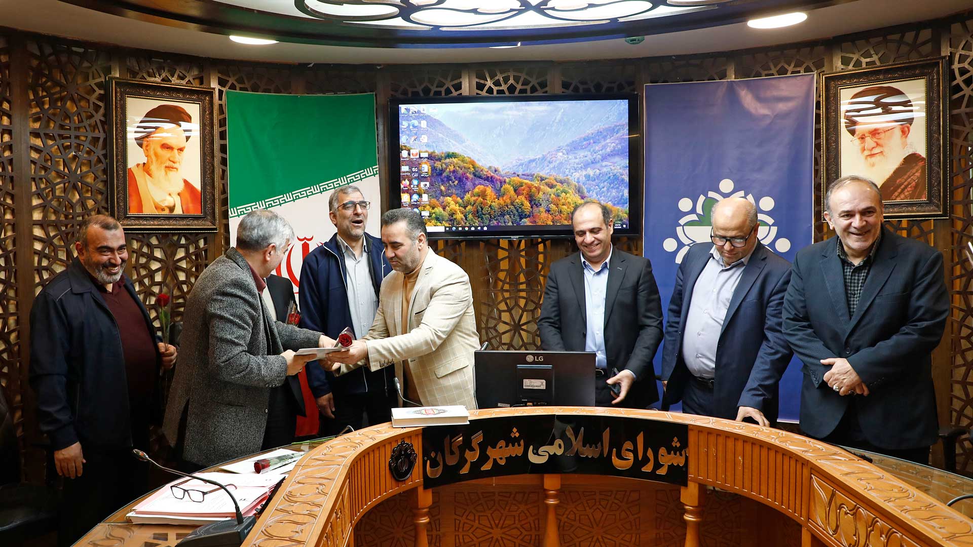 تقدیر رئیس و اعضای شورای شهر گرگان از مهندسین مجموعه شورا و شهرداری - 5