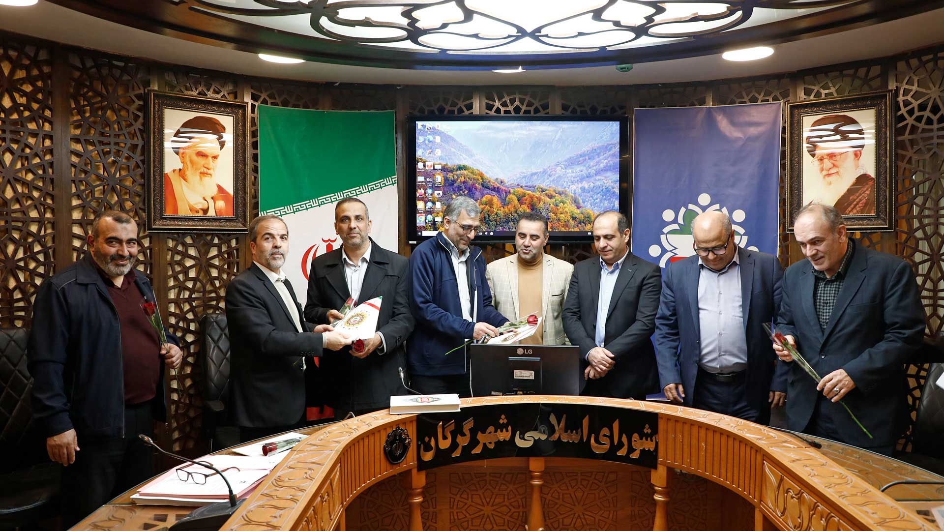 تقدیر رئیس و اعضای شورای شهر گرگان از مهندسین مجموعه شورا و شهرداری - 7