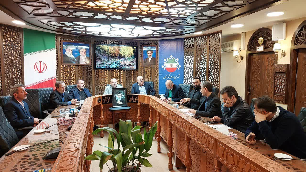 بررسی سه لایحه دوفوریت شهربازی هزارپیچ در کمیسیون گردشگری شورای شهر گرگان - 2