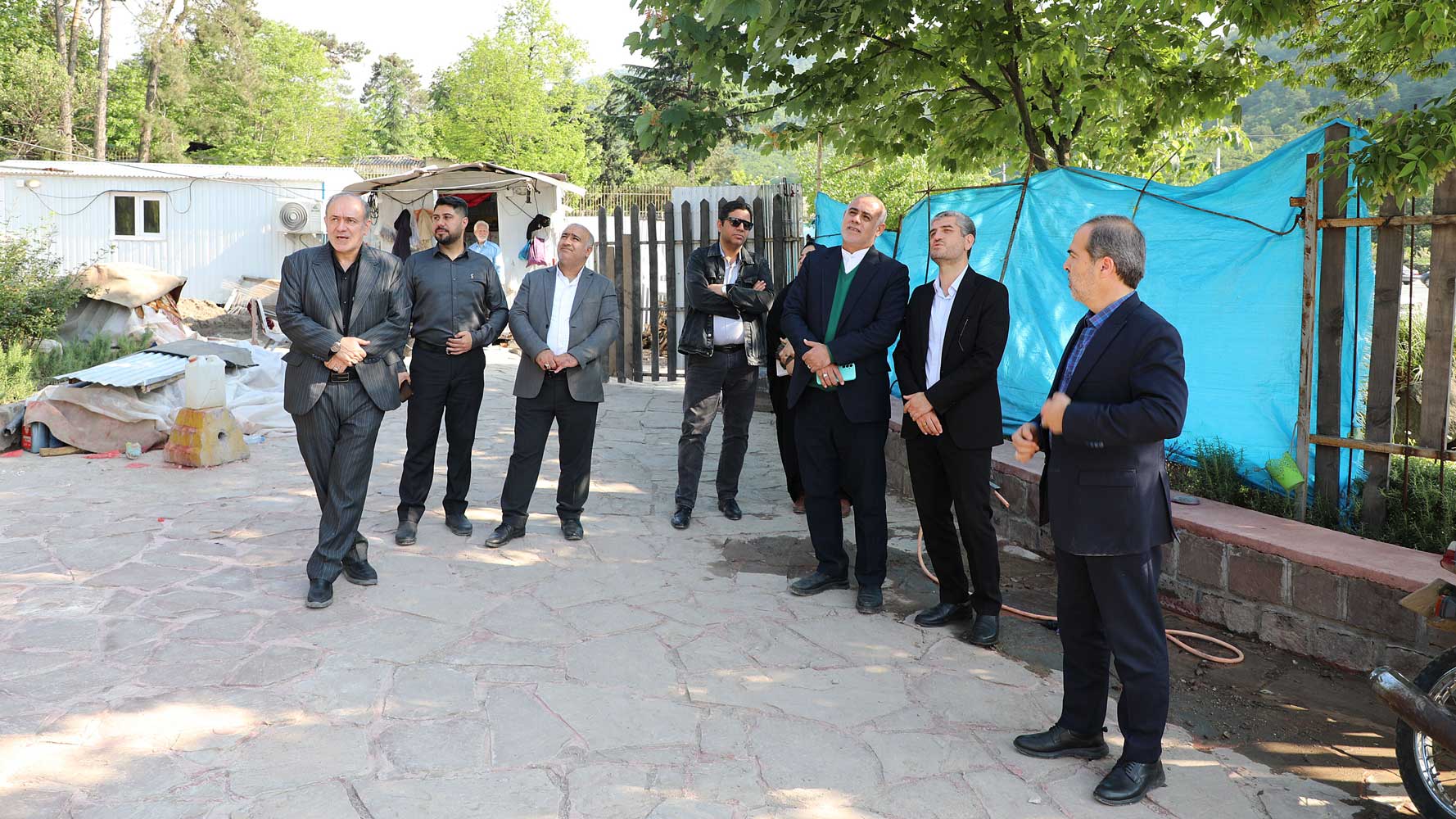 بررسی میدانی وضعیت دهکده هزارپیچ و آبشار مصنوعی - 14
