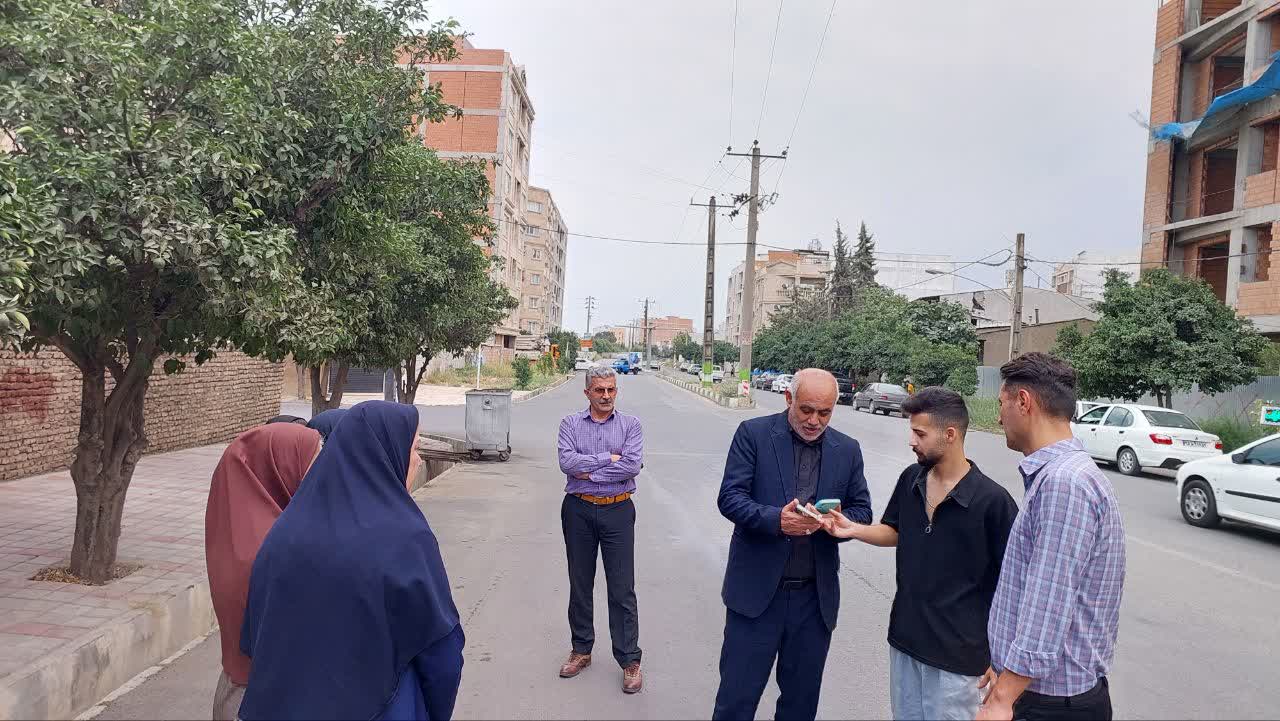 بازدید میدانی کمیته فنی نامگذاری شورای شهر گرگان از معابر بدون نام - 2